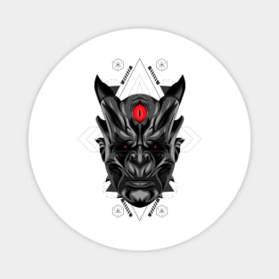 devil head mask Magnet